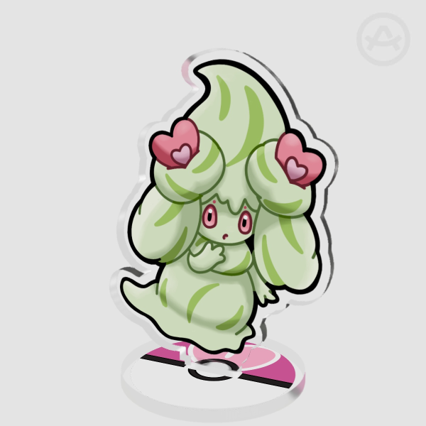 Alcremie (Matcha, Heart) Acrylic Standee