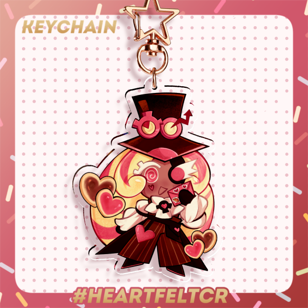 Timekeeper Cookie ⟡ Cookie Run Acrylic Keychain