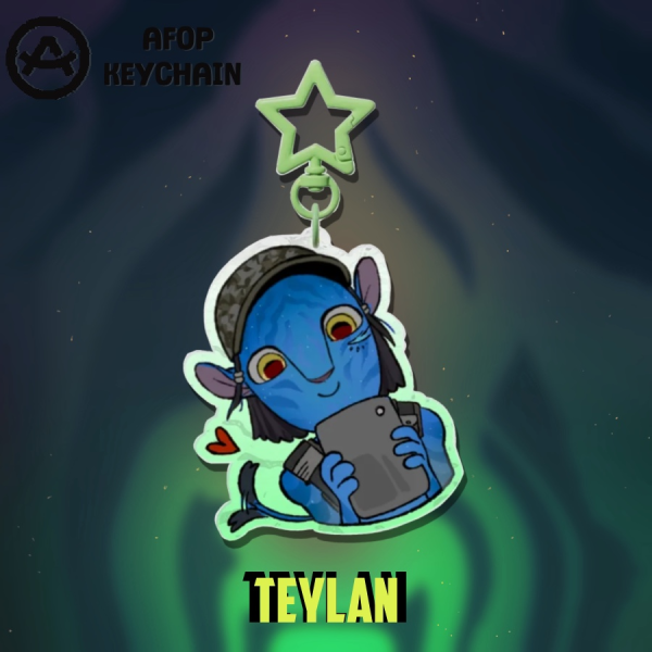 AFOP Teylan Acrylic Keychains