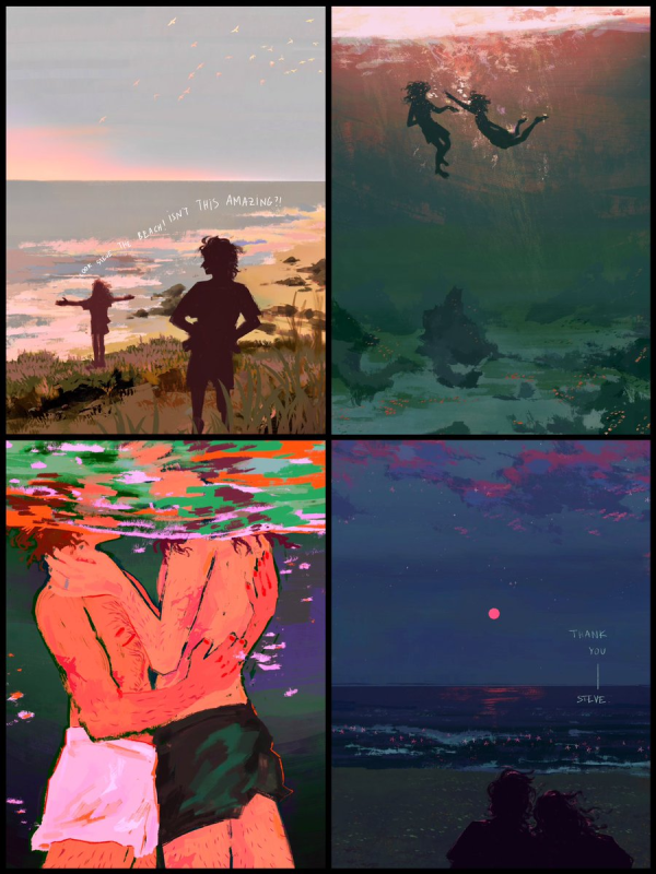 Beach Series - Steddie A4 Posters