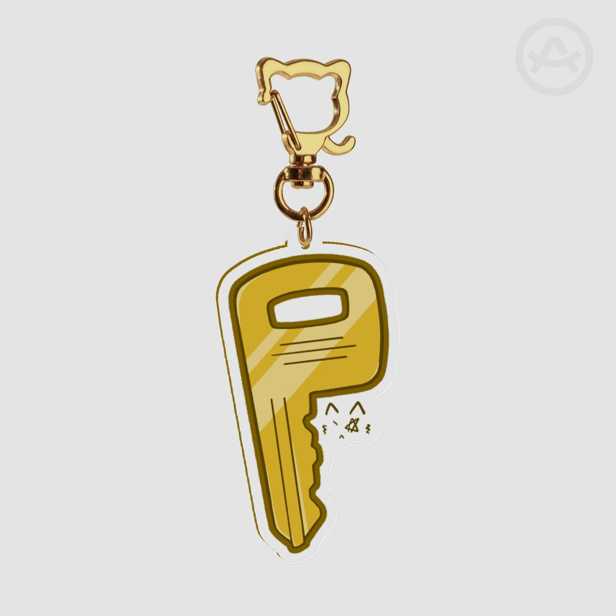 P "Key" Chain