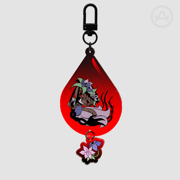 DANDY'S WORLD | Twisted Bassie Acrylic Keychain