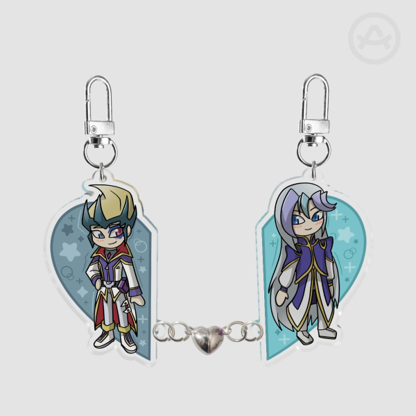Mentor Acrylic Magnet Keychains