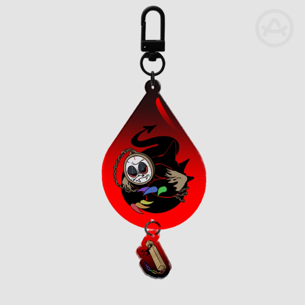 DANDY'S WORLD | Twisted Dyle Acrylic Keychain