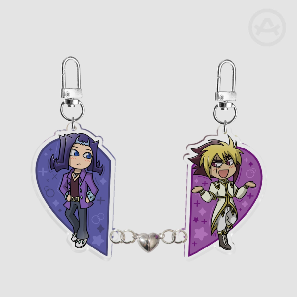 Disqualify Acrylic Magnet Keychains
