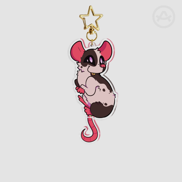 Rat Tail-wagging Pendant
