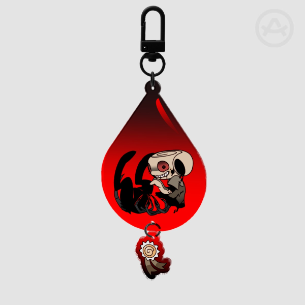 DANDY'S WORLD | Twisted Shelly Acrylic Keychain