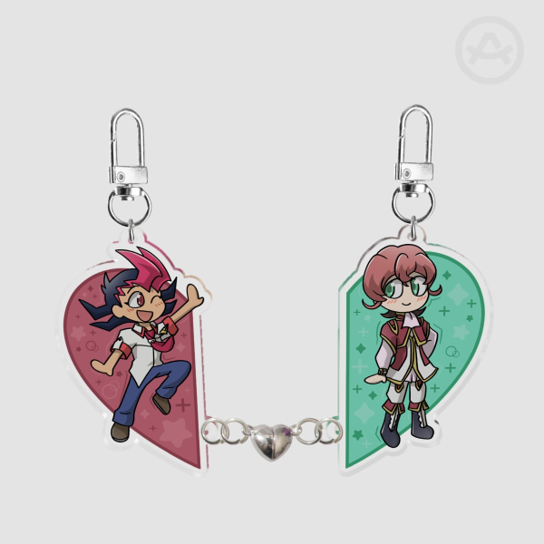 Aztec Acrylic Magnet Keychains