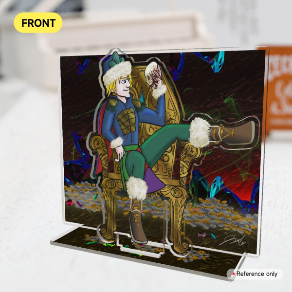 Deadly Gold Double Insert Standee