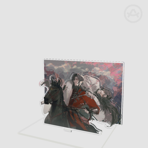Double Insert Acrylic Standee