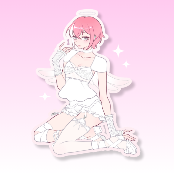[OC] Momo Die Cut Stickers