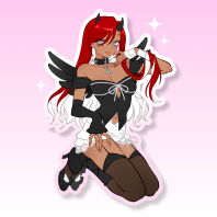 [OC] Rosie Die Cut Stickers