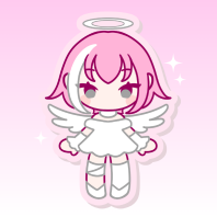 [OC] Mini Momo Die Cut Stickers