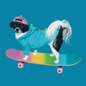 Dino Dog Art
