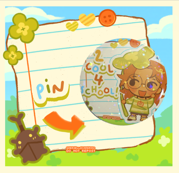 2Cool4School Button