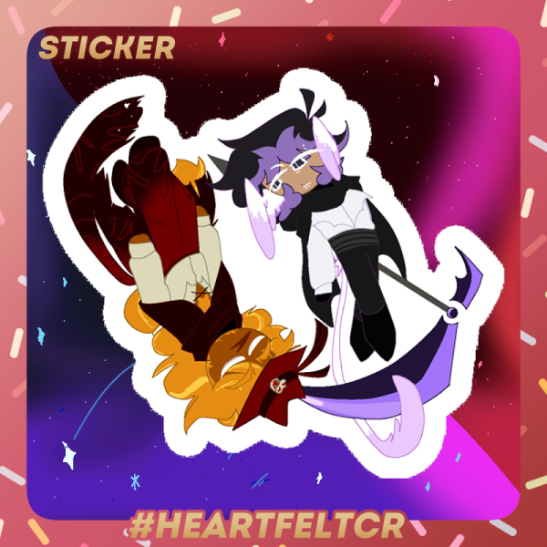 VALENTINES - [COOKIE RUN OC] Stinging Citrus and Lavender Tea Die Cut Sticker