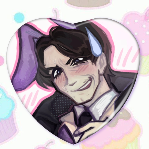 Bunny Michael Badge♪