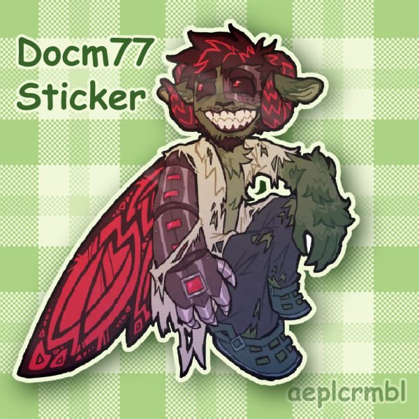 Docm77 Sticker