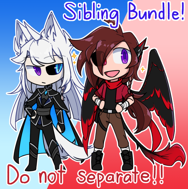 Sibling sticker bundle