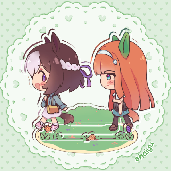 Special Week & Suzuka Standee