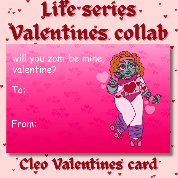 Valentine's Day ZombieCleo Print