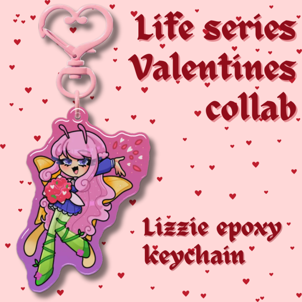 [Life Series] LDShadowlady Valentine's Special | Epoxy Keychain