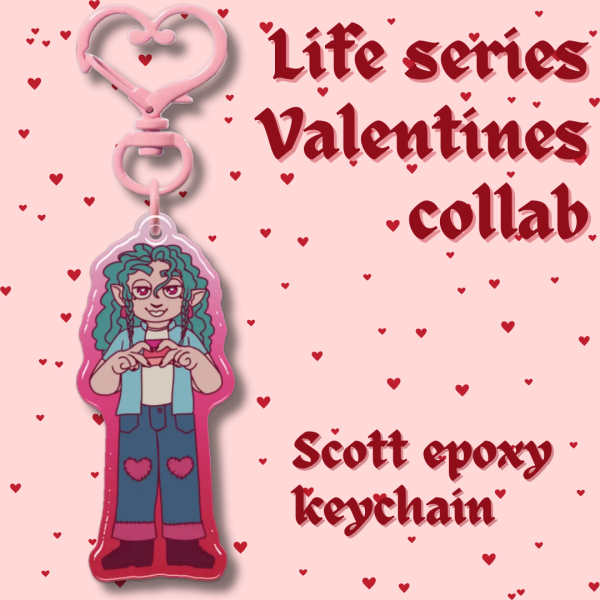 Valentine's Day Scott Smajor Keychain