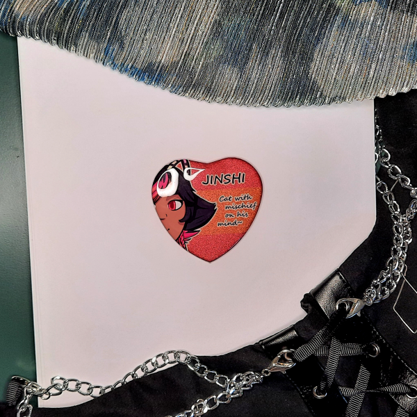 Jinshi Heart Badge | Mikoto Studio