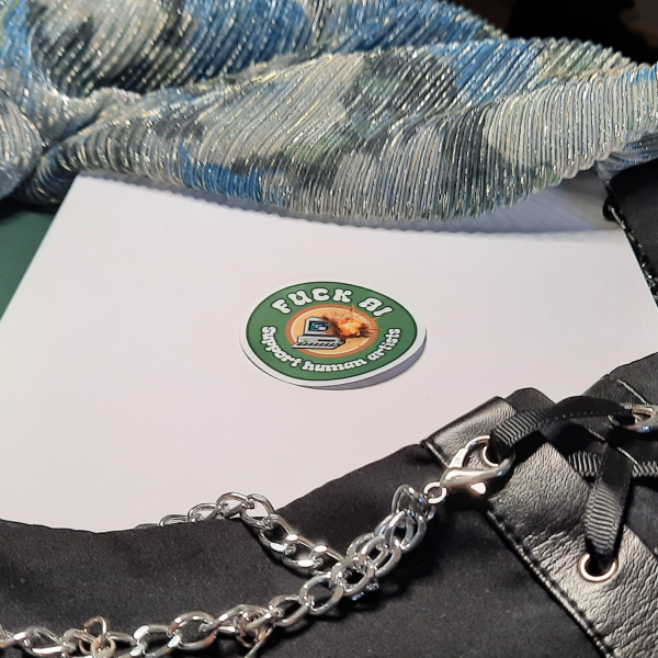 Fuck AI Sticker