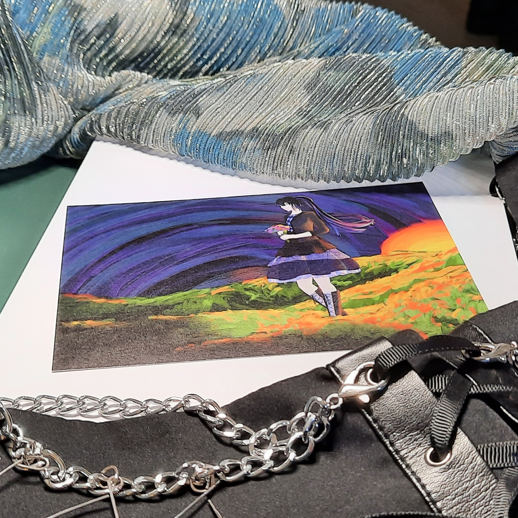 Flower Field Postcard | Yuki Tsumihara