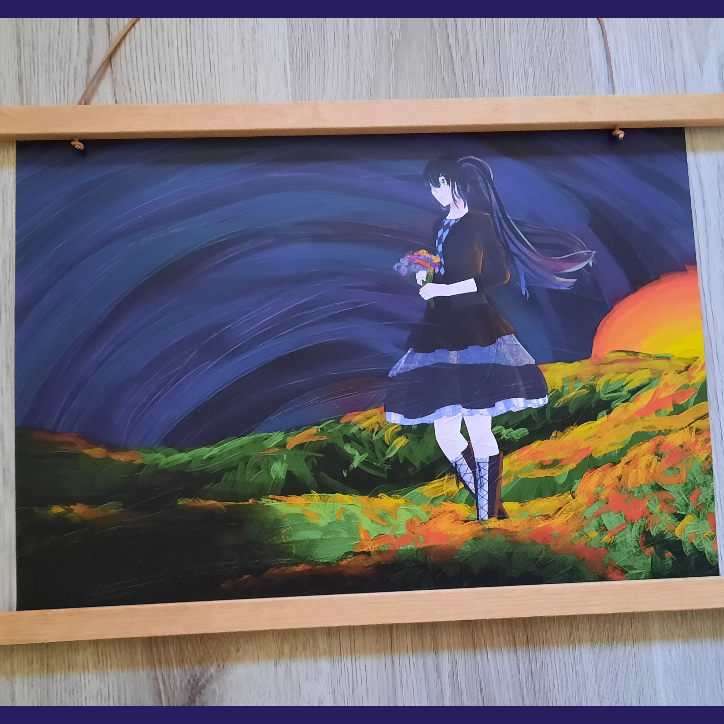 Flower Field Poster | Yuki Tsumihara