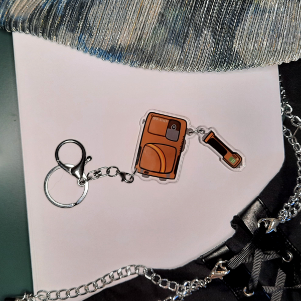 Data Diver 2-piece Keychain | FNAF