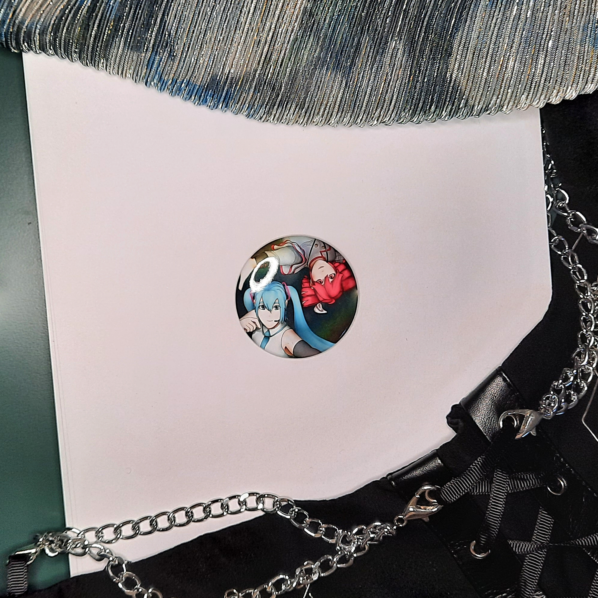 Idols Button | Hatsune Miku & Kasane Teto