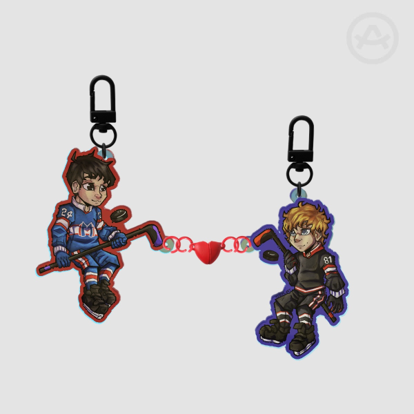 Acrylic Magnet Keychains