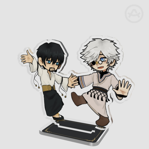 [Witch Hat Atelier] Qifrey & Olruggio Clear Acrylic Standee