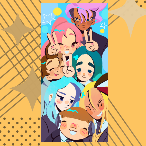 Inazuma Eleven stickers