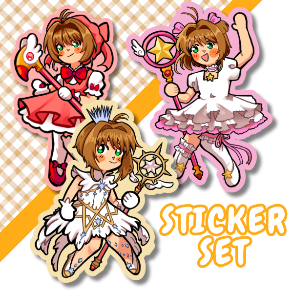 Cardcaptor Sakura Sticker Set