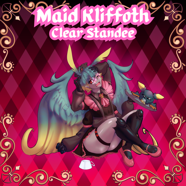 Kliffoth Maid Clear Standee