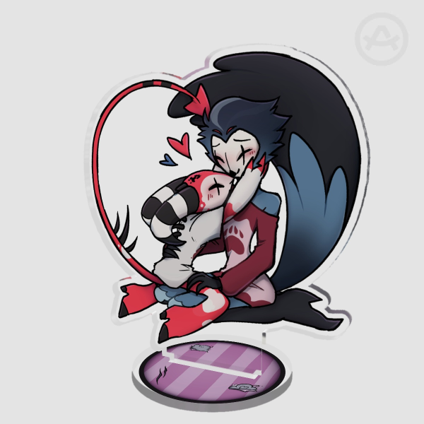 Stolitz Heart Kiss - Clear Acrylic Standee
