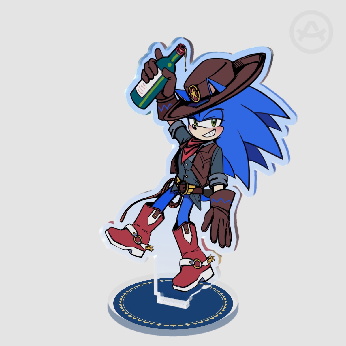 Sheriff Sonic Standee ~4"in