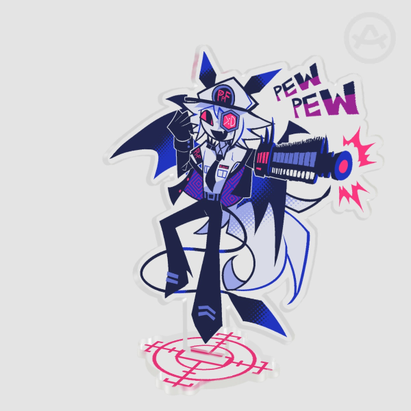 Mr. Barrel character Acrylic Standees