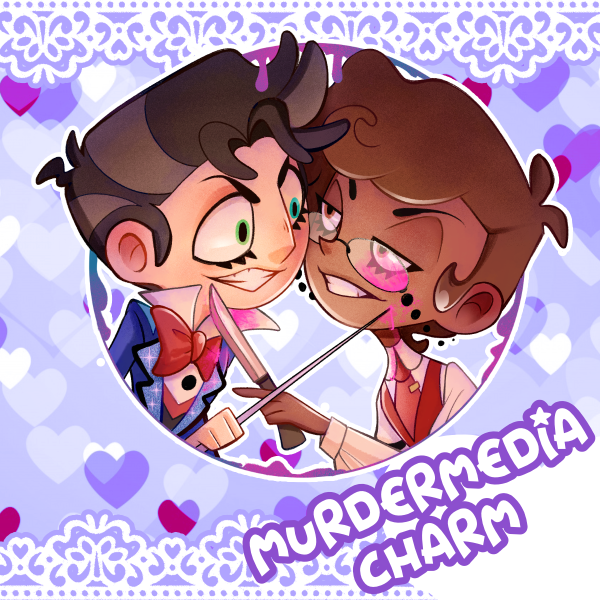 Hazbin Hotel MurderMedia Keychain