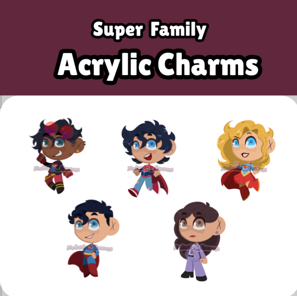 SuperFam Charms