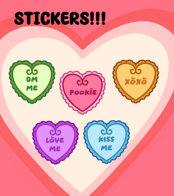 Heart Candy Sticker Bundle 