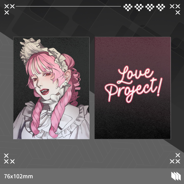 Rosa Vampire 🦇 (Pearl Paper Photocard)