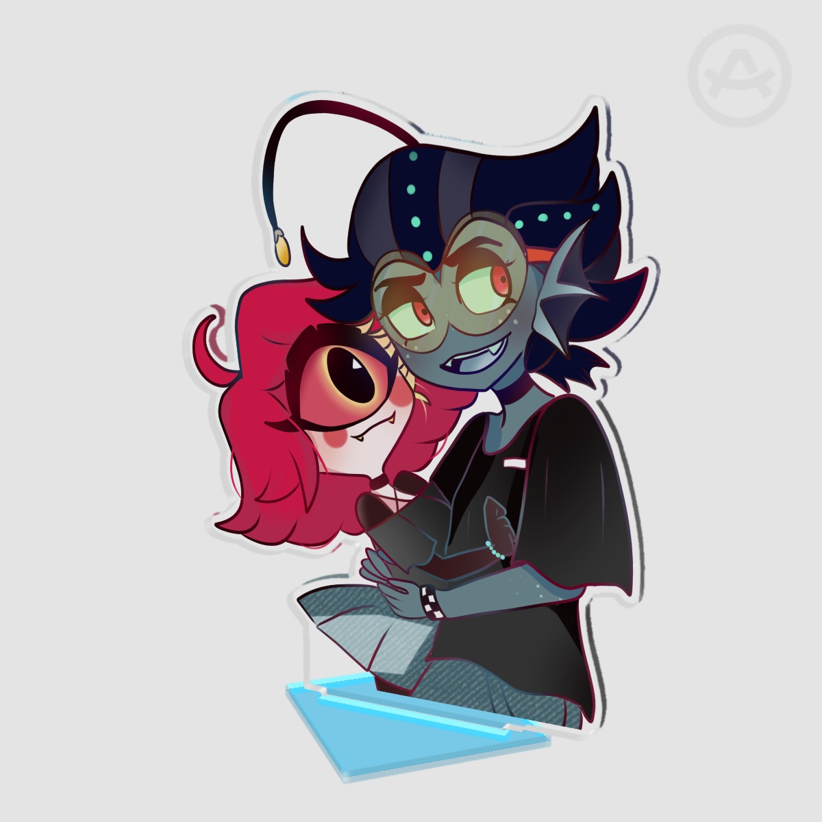 Madmaid standee - hazbin hotel