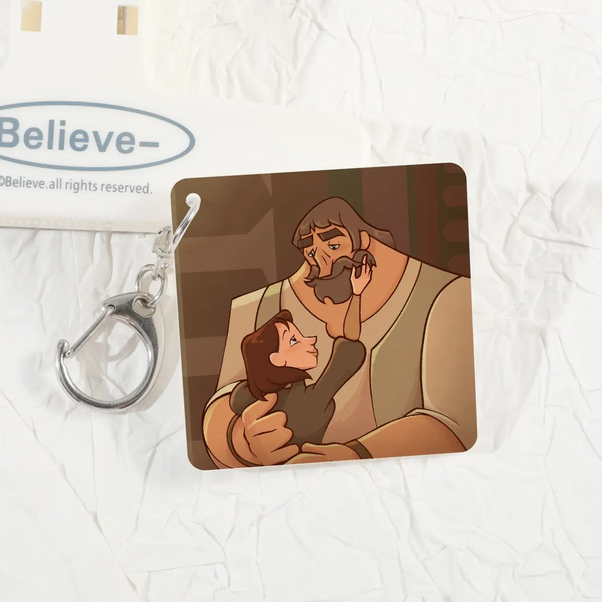 Klaus and Lydia Lenticular Pendant