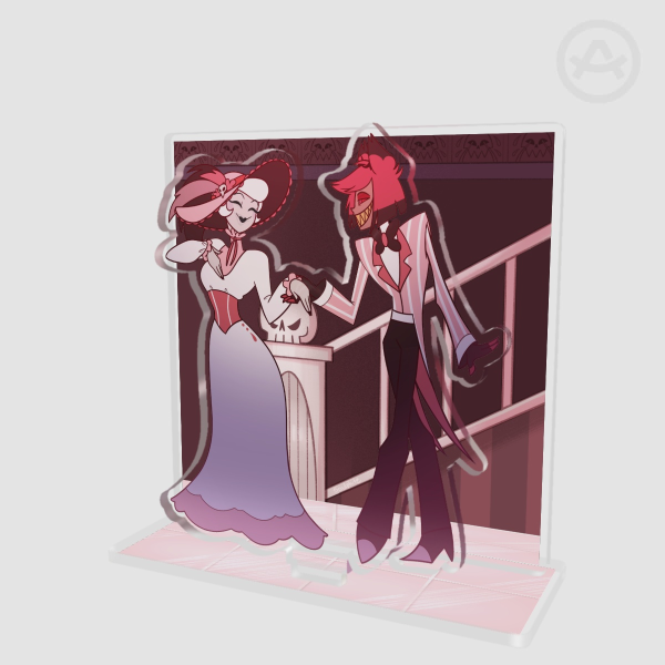 RadioRose Double Insert Standee