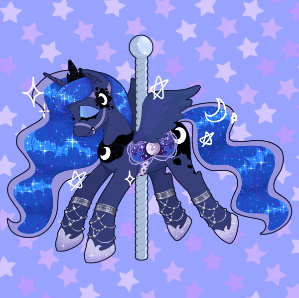 Luna Keychain
