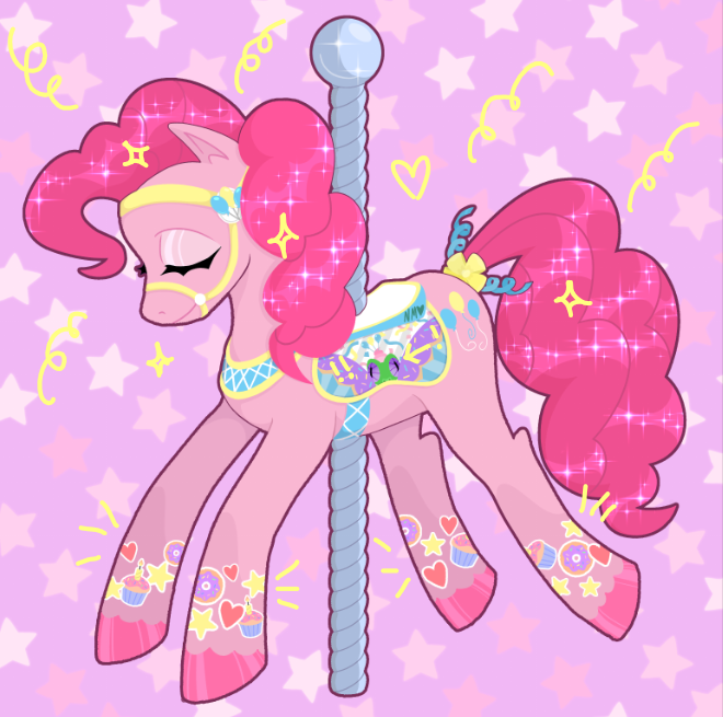 Pinkie Pie Keychain